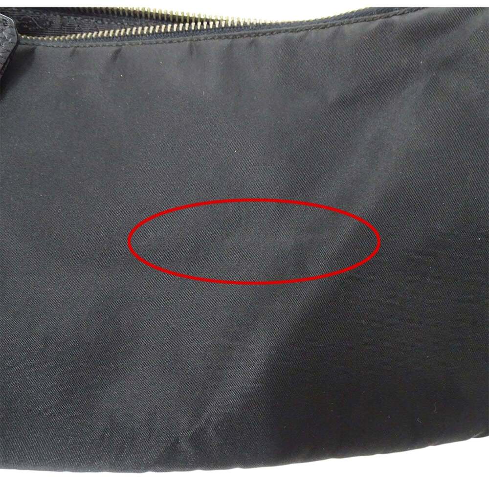 Prada PRADA Women's Brand Handbag Shoulder Bag One-Shoulder Leather Black BR0... - Picture 10 of 16